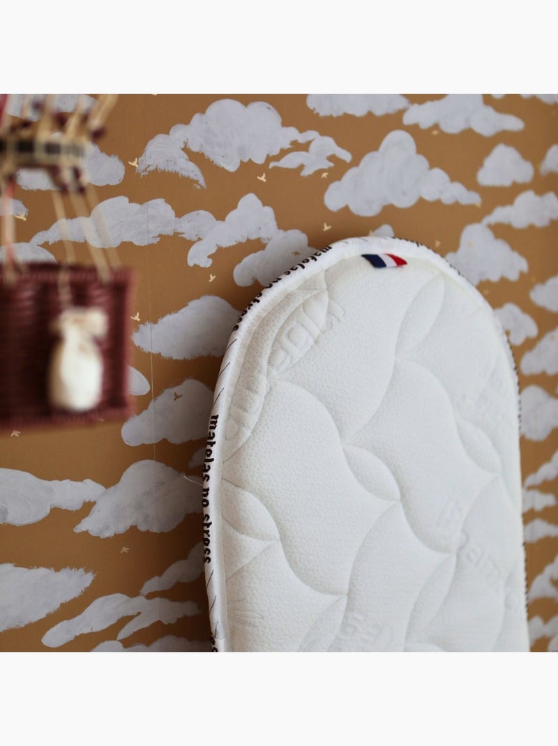 Matelas couffin Bambou Blanc - Kiabi