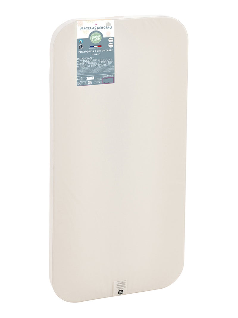 Matelas couffin et nacelle imperméable - Babycalin Ecru - Kiabi