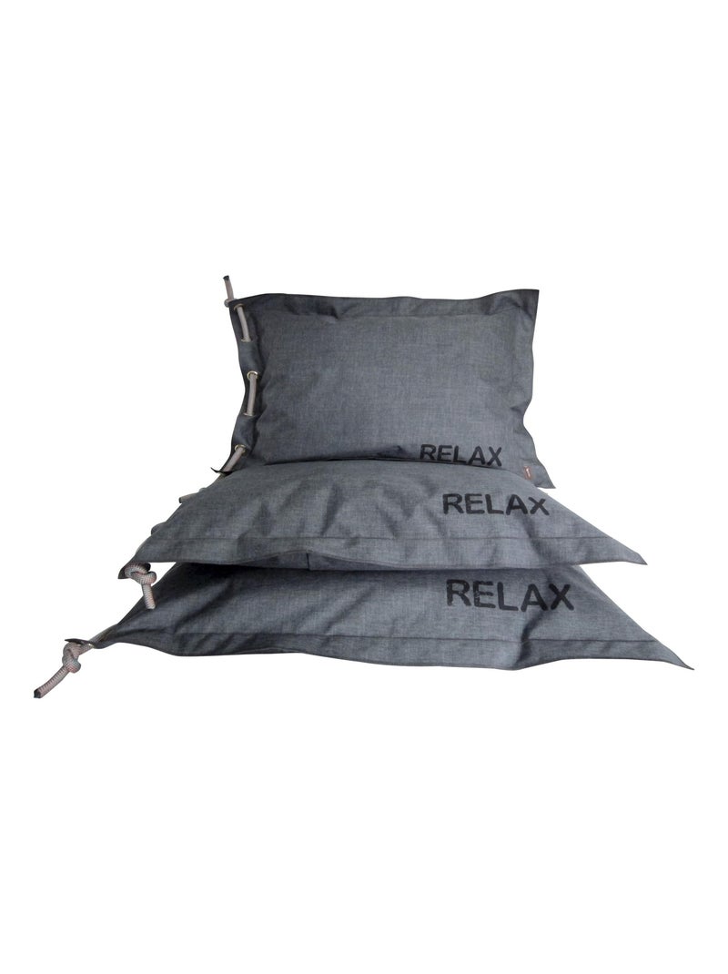 MATELAS COUSSIN RELAX corde nylon Gris - Kiabi