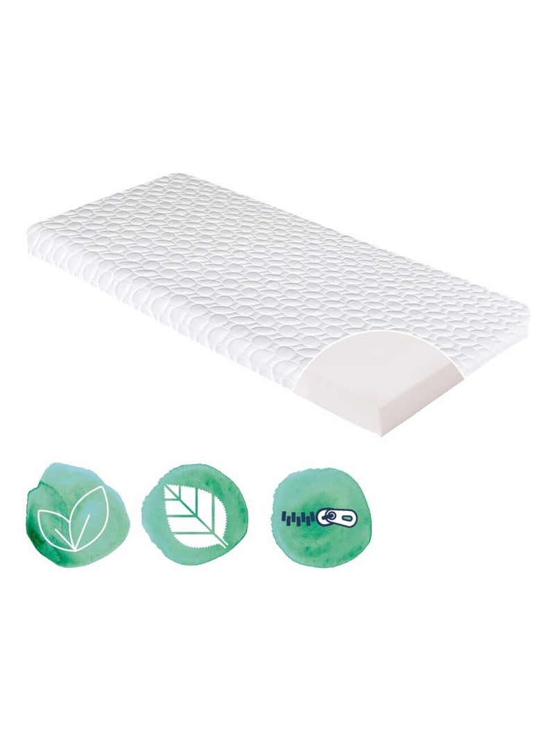 Matelas De Berceau Cododo Fresh - 50 cm x 83 cm x 5 cm Blanc - Kiabi