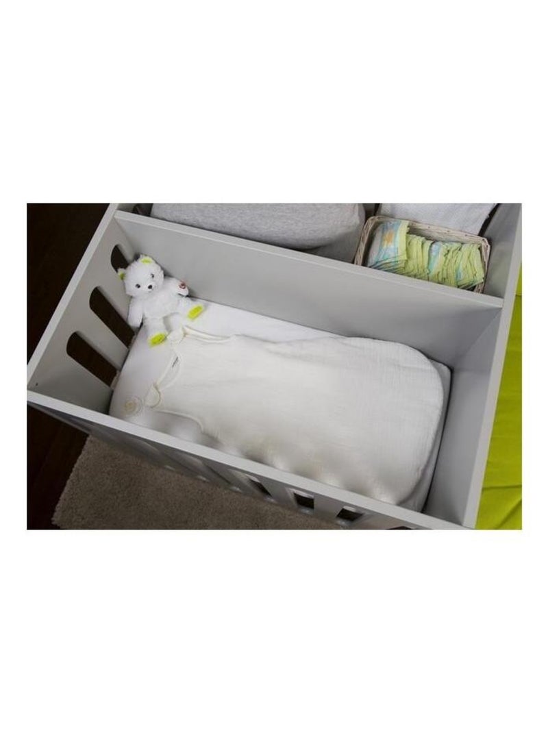 Matelas de berceau en bambou - Viscose de bambou antibactérien - Made in France Blanc - Kiabi