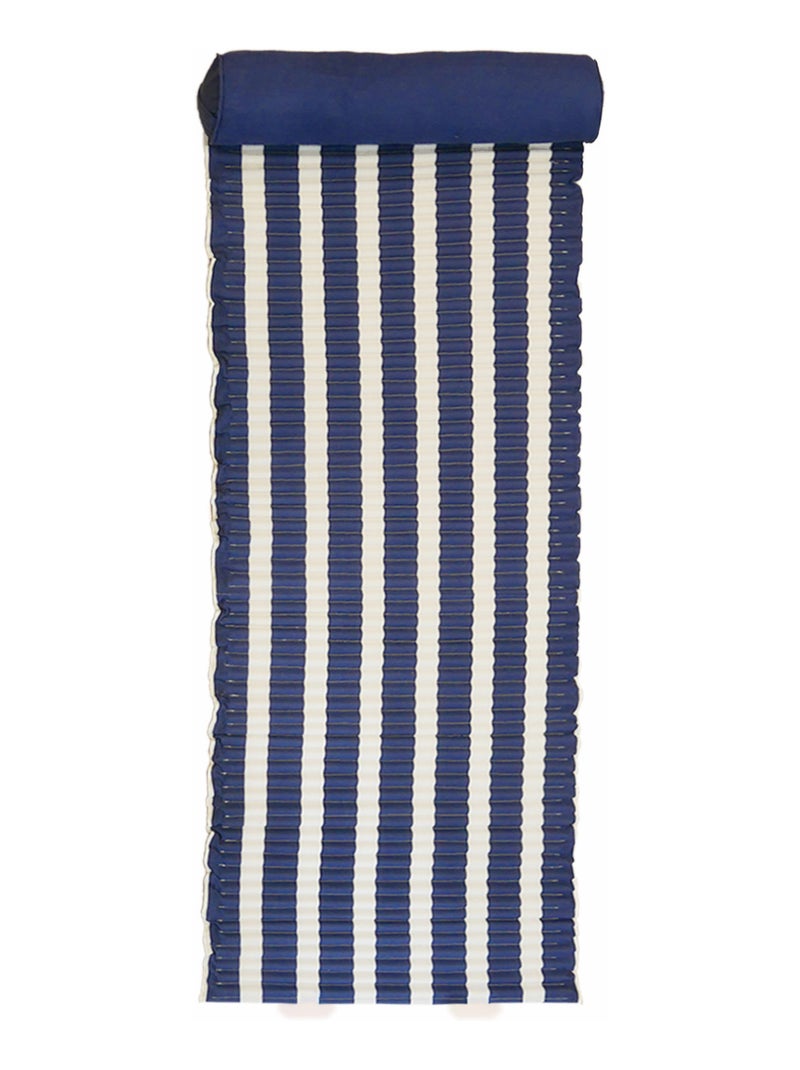 Matelas de plage Bahia Navy 60x180 Bleu marine - Kiabi
