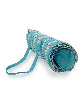 Matelas de plage Bleu 60x180 - Bahia Bleu Canard