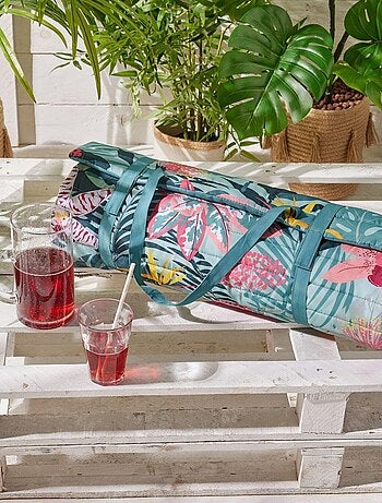 Matelas de plage déperlant avec oreiller intégré AMAZONIA