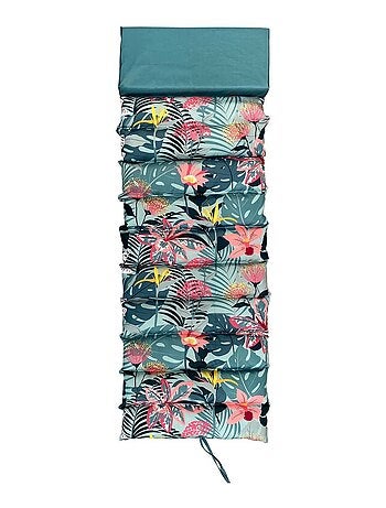 Matelas de plage déperlant avec oreiller intégré AMAZONIA