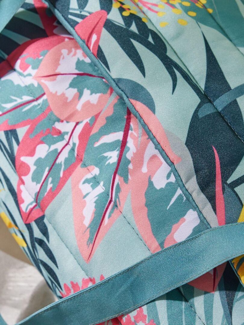 Matelas de plage déperlant avec oreiller intégré AMAZONIA - Bleu