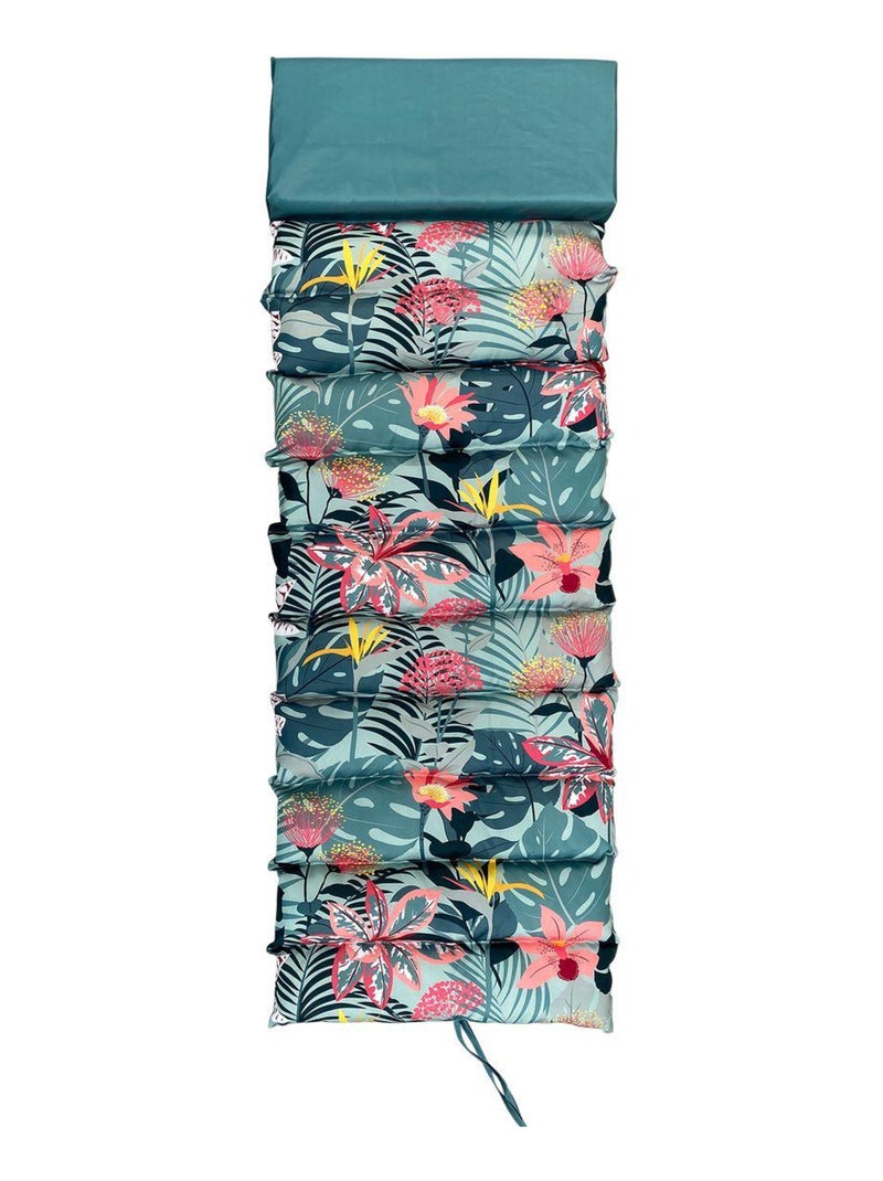 Matelas de plage déperlant avec oreiller intégré AMAZONIA Bleu - Kiabi
