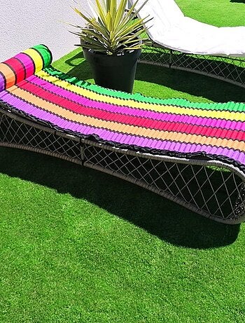 Matelas de plage Happy Blue 60x180