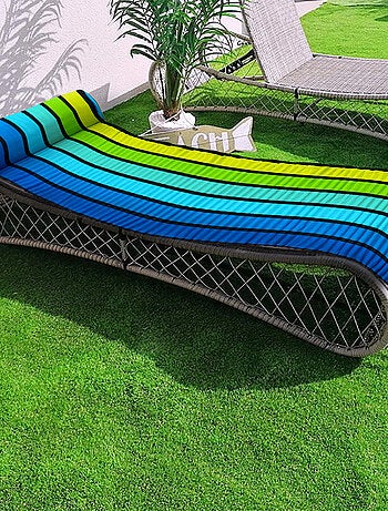 Matelas de plage Happy Blue 60x180