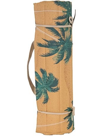 Matelas de plage matelassé illustré pour extérieur