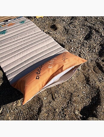 Matelas de plage matelassé illustré pour extérieur