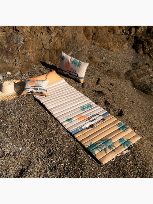 Matelas de plage matelassé illustré pour extérieur - Kiabi