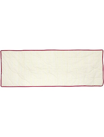 Matelas de sol 180x60cm en coton FLEUR DE ROSE