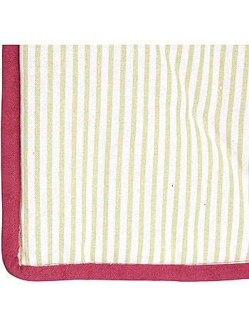 Matelas de sol 180x60cm en coton FLEUR DE ROSE