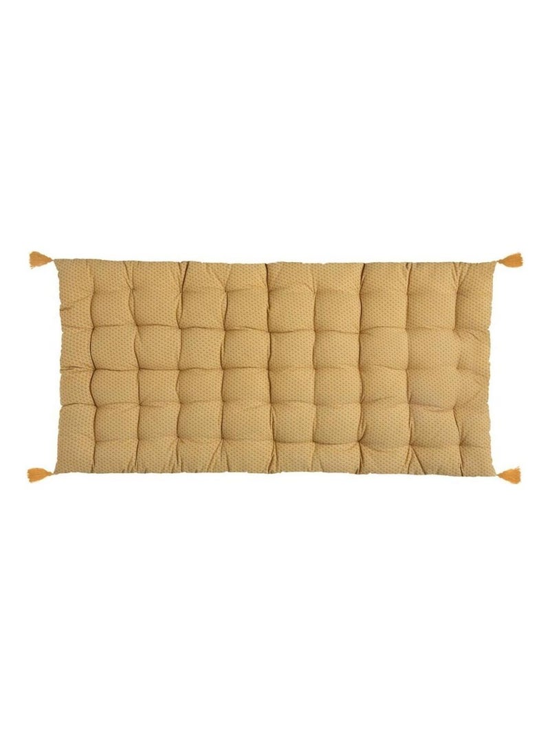 Matelas de sol 60x120 cm Otto ocre coton Jaune - Kiabi