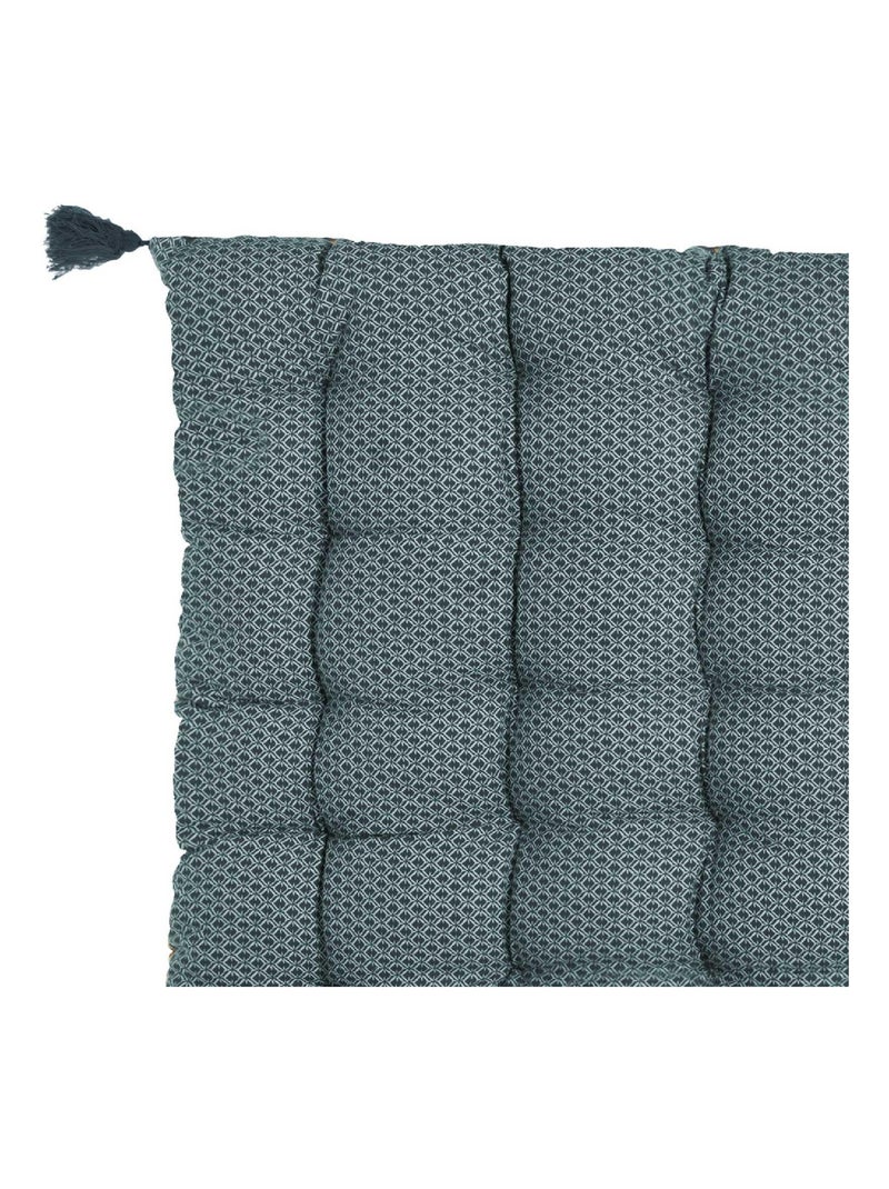 Matelas de sol à pompons Bleu canard - Kiabi