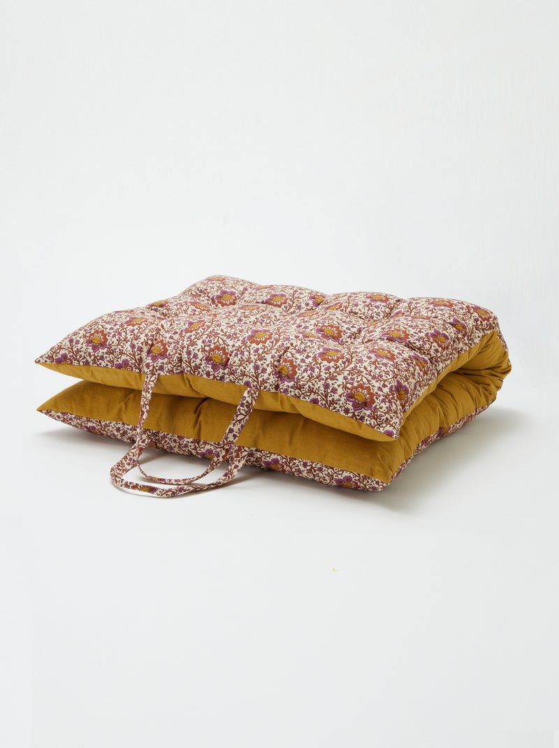 Matelas de sol capitonné (60x120 cm) - Kiabi Home Jaune - Kiabi