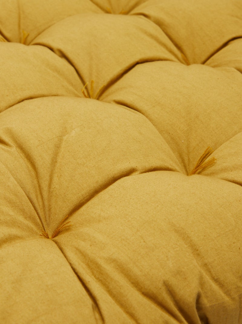 Matelas de sol capitonné (60x120 cm) - Kiabi Home Jaune - Kiabi