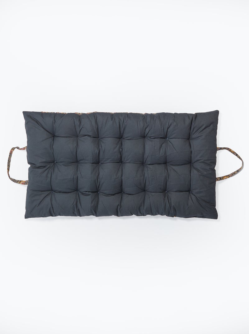 Matelas de sol capitonné (60x120 cm) - Kiabi Home Noir - Kiabi