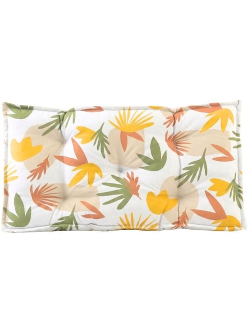 Matelas de sol déperlant imprimé fleurs jaunes 110x70cm - Kiabi Matelas de sol déperlant imprimé fleurs jaunes 110x70cm - Kiabi