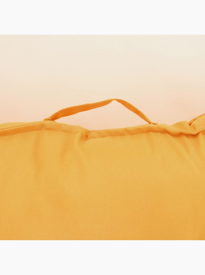 Matelas de sol déperlant uni 110x70cm Jaune - Kiabi