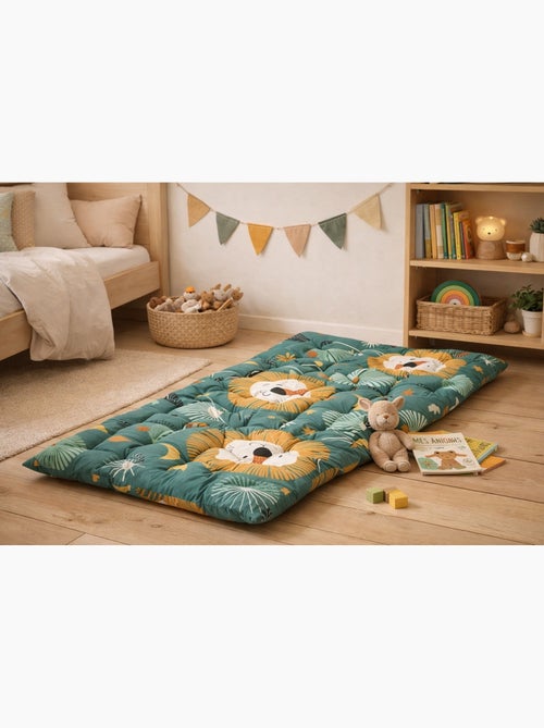 Matelas de sol enfant vert - confort & douceur - 55x120 / vert - Kiabi