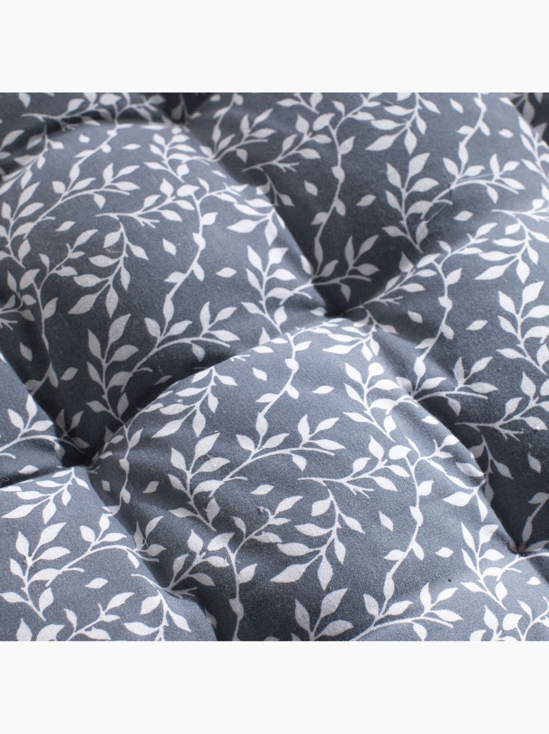 Matelas de sol FLOWER GARDEN Bleu gris - Kiabi