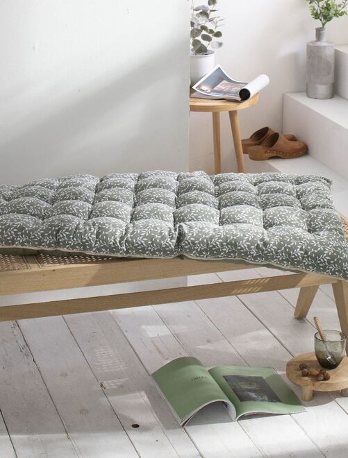 Dossier pour matelas palettes 'FUSAIN SPIRIT GARDEN' 'TODAY' - Gris foncé -  Kiabi - 54.90€