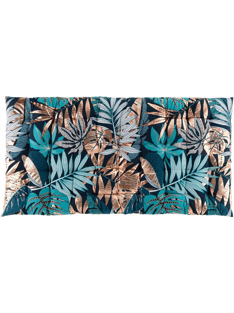 Matelas de sol matelassé Alianor 60 x 120 cm Bleu - Kiabi