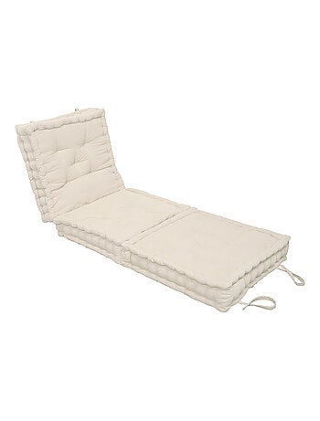 Matelas de sol modulable coton recyclé 3P 45x45x10/3