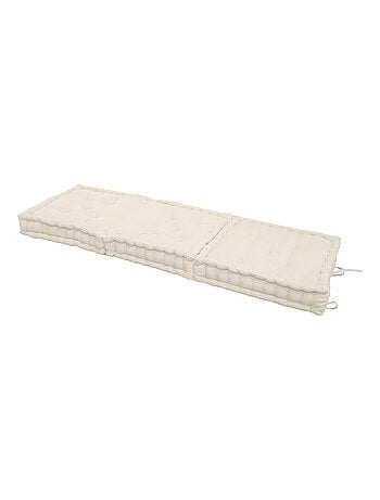 Matelas de sol modulable coton recyclé 3P 45x45x10/3