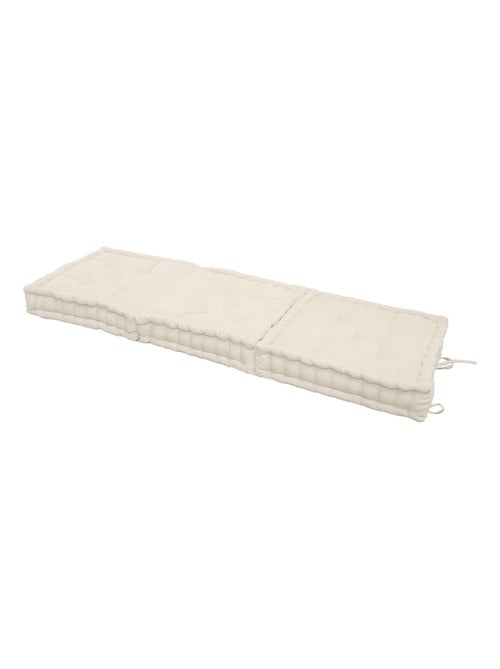 Matelas de sol modulable coton recyclé 3P 45x45x10/3 - Kiabi