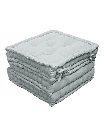 Matelas de sol modulable coton recyclé 3P 45x45x10/3