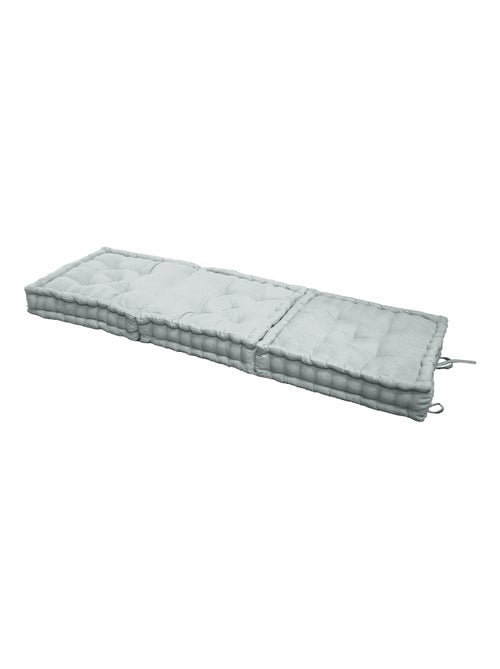 Matelas de sol modulable coton recyclé 3P 45x45x10/3 - Kiabi