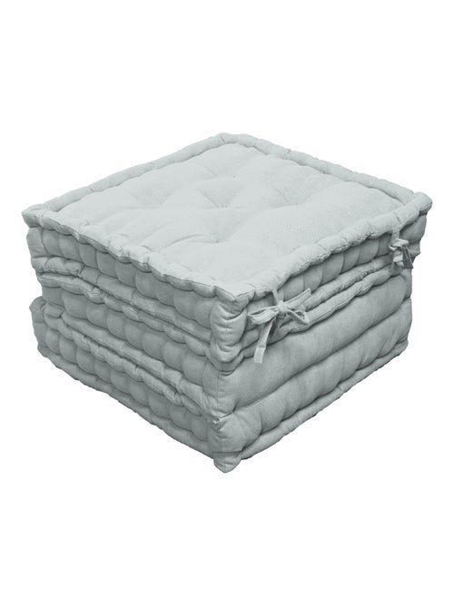 Matelas de sol modulable coton recyclé 3P 45x45x10/3 - Kiabi