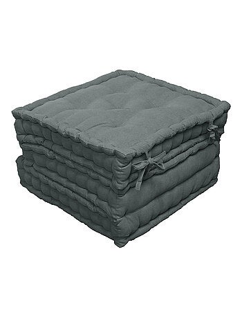 Matelas de sol modulable coton recyclé 3P 45x45x10/3