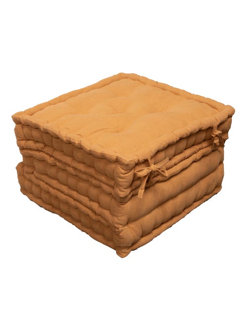 Matelas de sol modulable coton recyclé 3P 45x45x10/3 - Kiabi