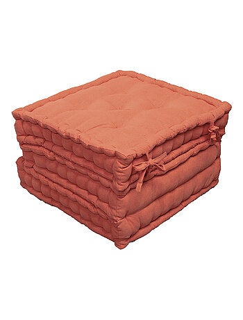 Matelas de sol modulable coton recyclé 3P 45x45x10/3