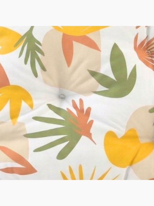 Matelas de sol outdoor déperlant imprimé fleurs coloré 115x75cm - Kiabi