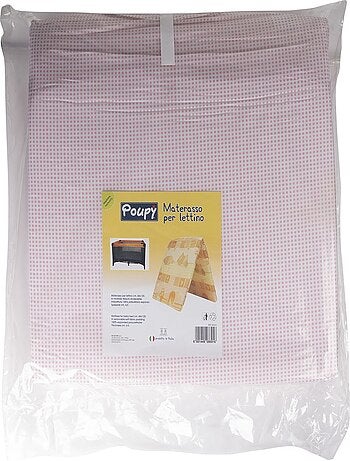 Matelas de voyage pliable pour lit parapluie 60 × 120 cm - Poupy
