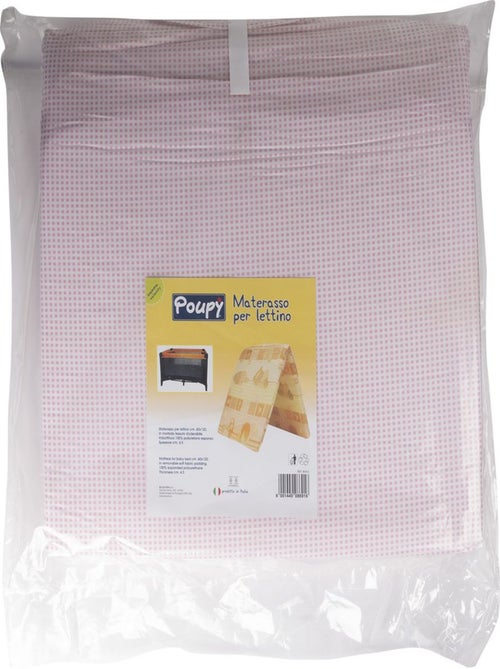 Matelas de voyage pliable pour lit parapluie 60 × 120 cm - Poupy - Kiabi Matelas de voyage pliable pour lit parapluie 60 × 120 cm - Poupy - Kiabi