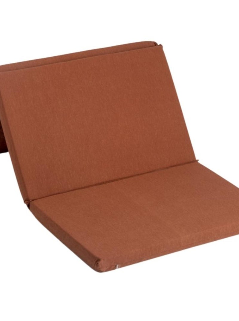 Matelas De Voyage Pliant Terracotta (60 X 120 Cm) Orange - Kiabi