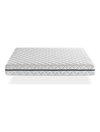 Matelas Déhoussable EROS, Epaisseur 22 CM, Mousse Adaptative, Ergonomique.Soutien Equilibré