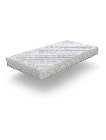 Matelas DELTA SOJA Épaisseur 18 CM - Déhoussable, Mémoire de forme Tissu Bambou