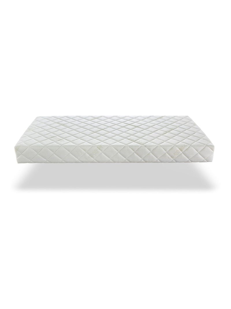 Matelas DELTA SOJA Épaisseur 18 CM - Déhoussable, Mémoire de forme Tissu Bambou N/A - Kiabi