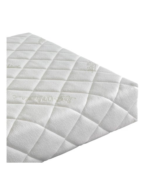 Matelas DELTA SOJA Épaisseur 18 CM - Déhoussable, Mémoire de forme Tissu Bambou - Kiabi