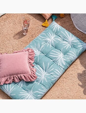 Matelas déperlant & anti UV fleuri 60x120cm
