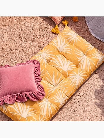Matelas déperlant & anti UV fleuri 60x120cm