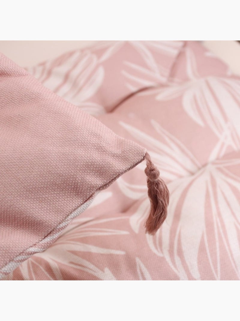 Matelas déperlant & anti UV fleuri 60x120cm Rose - Kiabi