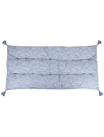 Matelas déperlant et anti uv bleu 120x60cm